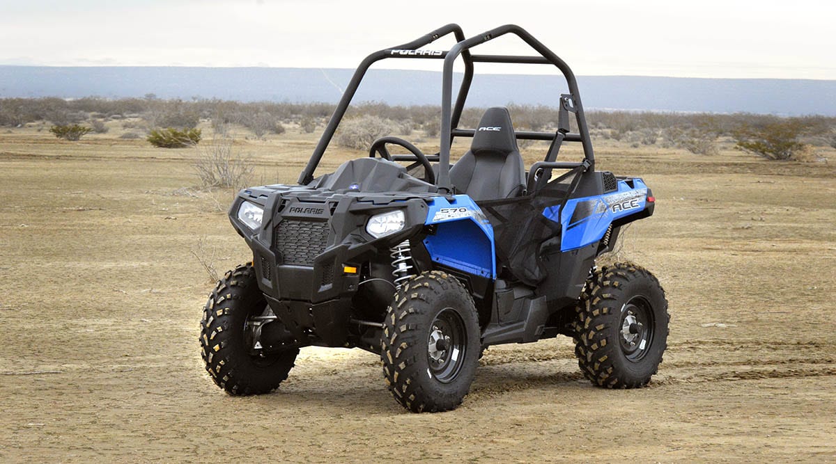 Polaris releases 150cc ACE Kids SxS