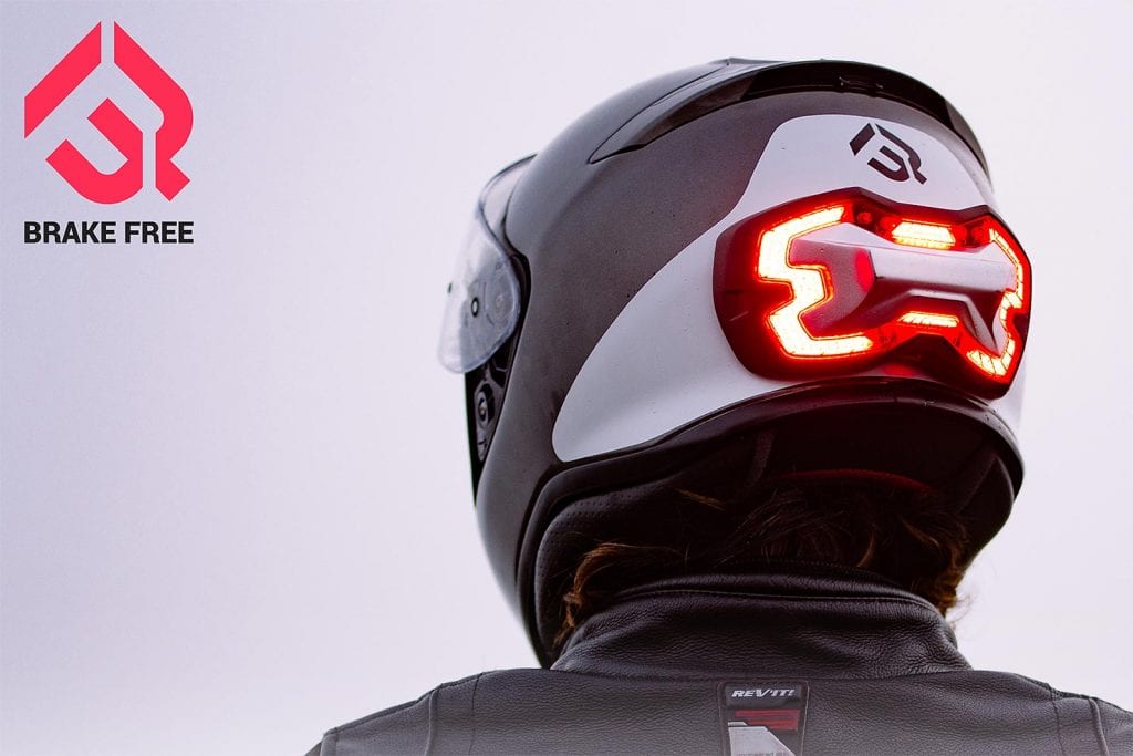 Brake Free Surpasses Crowdfunding Goal for Autonomous Motorcycle Brake Light Helmet
