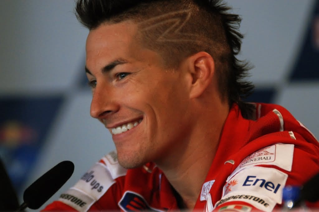 Nicky Hayden Crash Car Bike