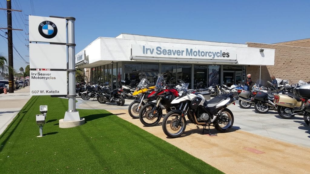Brazen Heist of Two BMW bikes from Irv Seaver