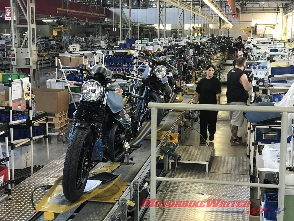Motorcycle Factories Shut Down Due to Corona Virus