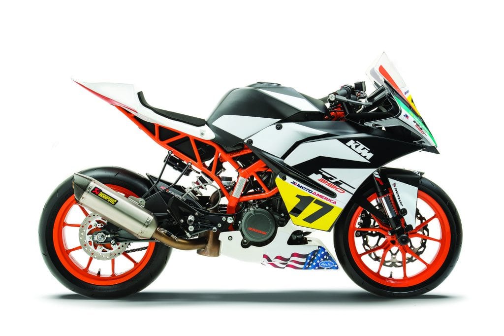 2017 KTM Racebike RC 390 Cup Motorcycle