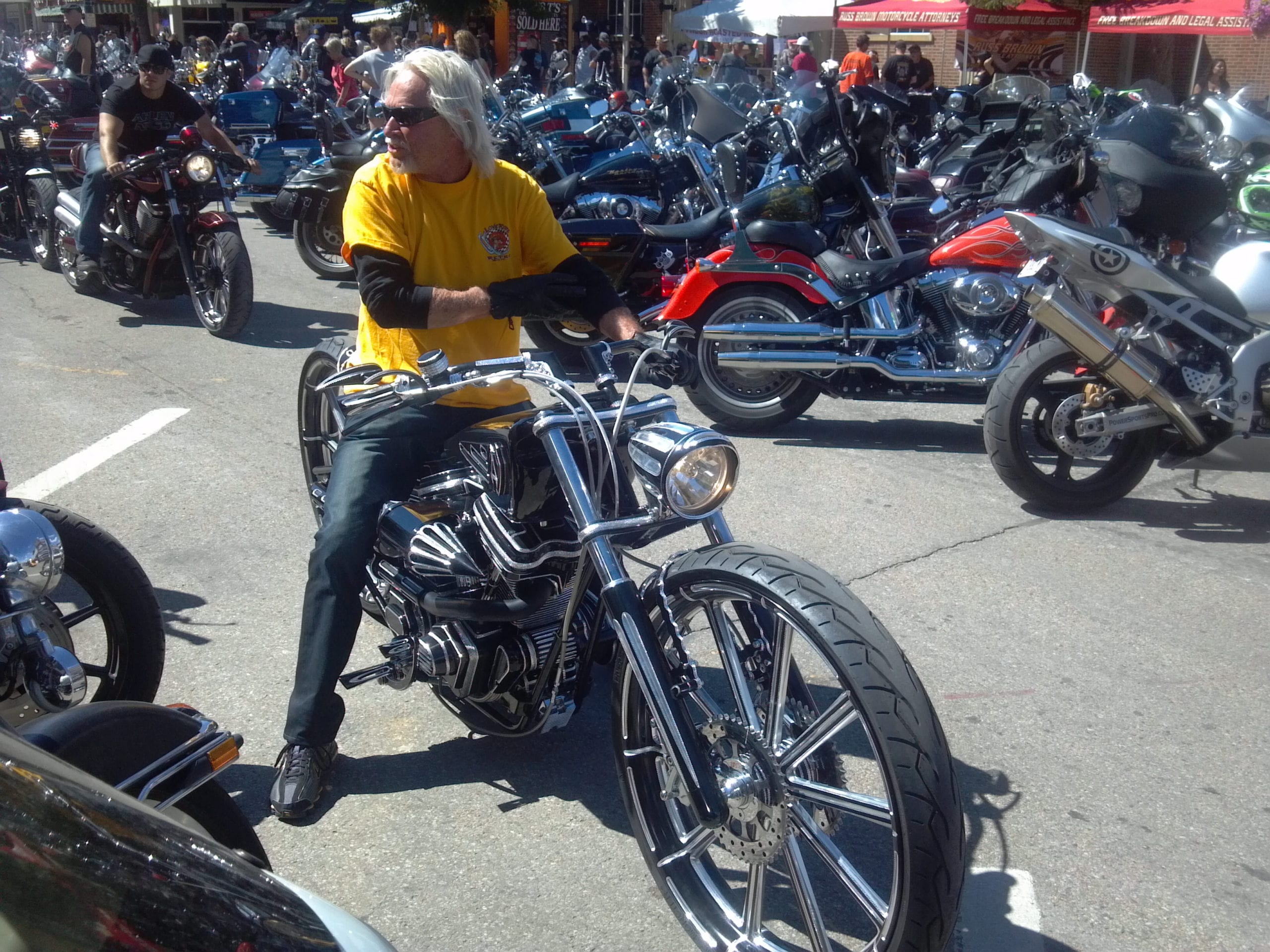 Arlen Ness at Sturgis