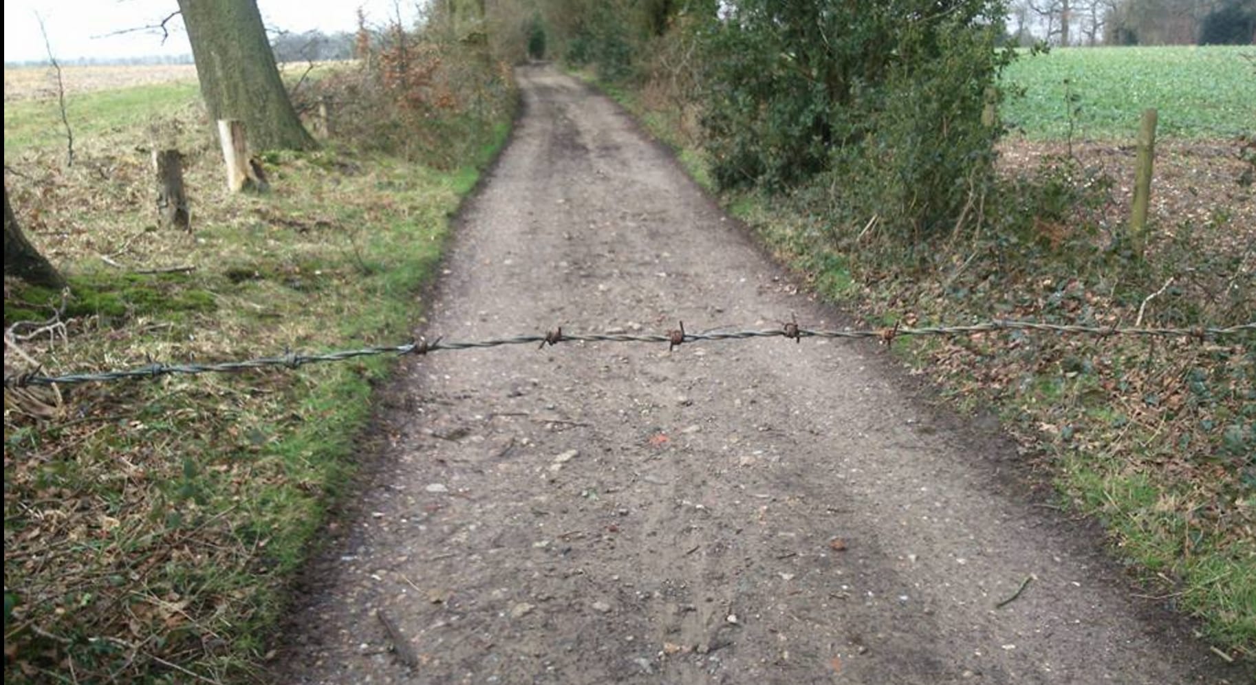 AMA Public Trail Booby Trap Warning