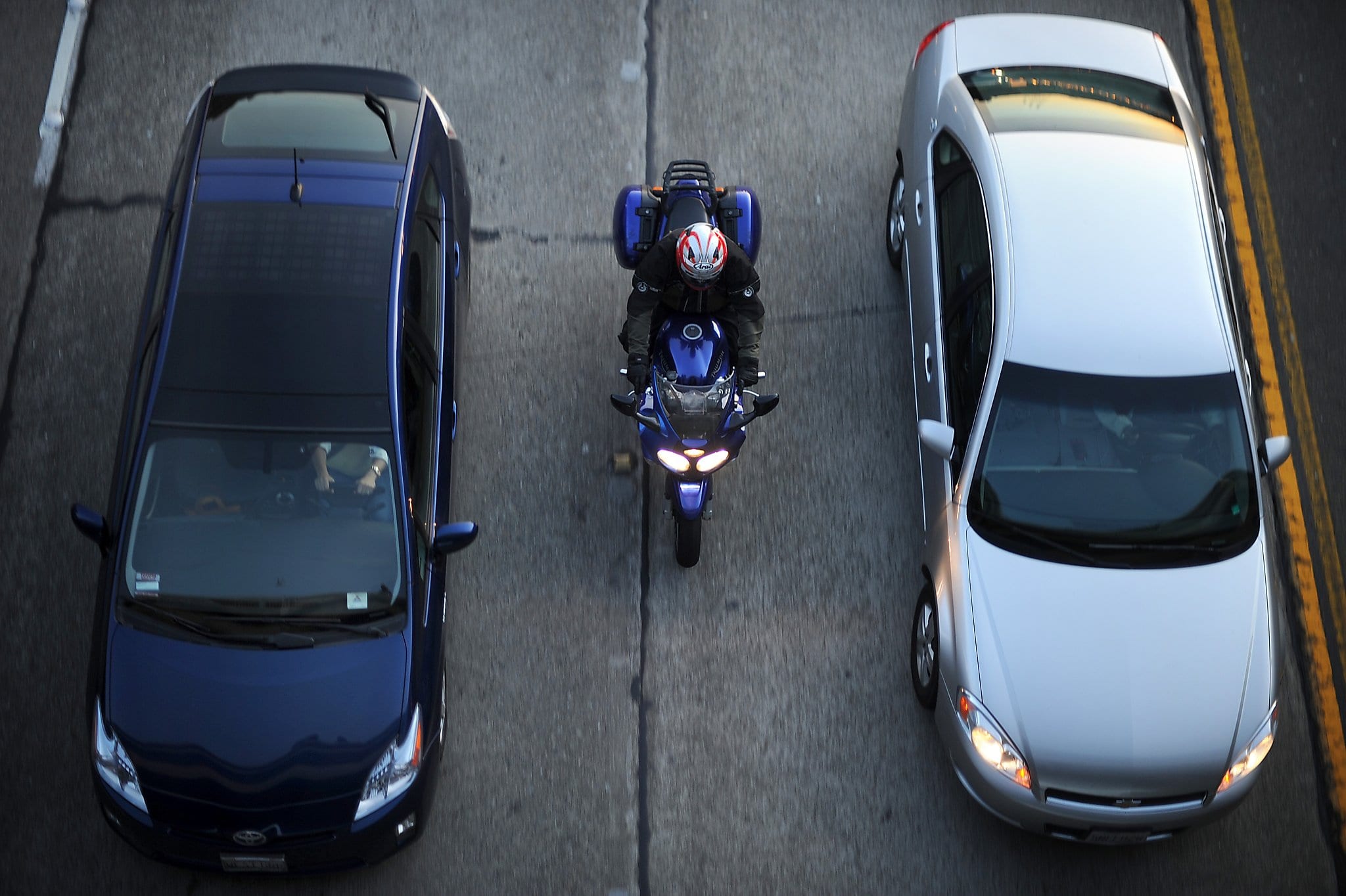 California Lane Splitting Legalized