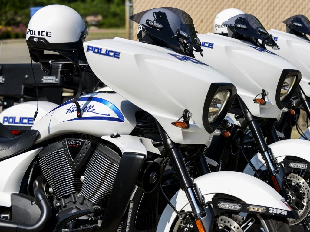 Prattville Victory Police Motorcycles