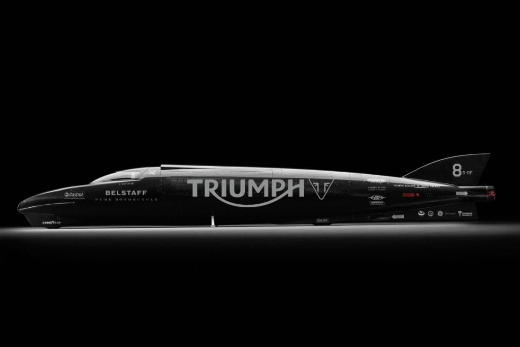 Triumph Rocket Bonneville Streamliner
